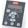 Danfoss LCP 11 betjeningspanel til VLT Micro Drive FC-051, uden potentiometer, med IP55-klassificering og tydeligt mærket med knapper og display.