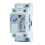 Carlo Gavazzi SMART-DUPLINE utgangsmodul SH2RE16A4 sett nærmere med tydelige utgangsmarkeringer og skruterminaler.