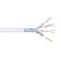 Cat 7 F/FTP nettverkskabel halogenfri, NETCONNECT®, hvit ytre hætte, 500 meter (på kabeltrommel) – CommScope
