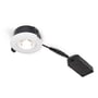 Nordtronic Low Profile Flexible G2 Ø83 - Dim To Warm - 350lm - inkl. driver - Hvit (matt) / Innen- og utendørs