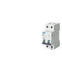 Siemens automatsikring 1+N pol, B16A, isoleret på en hvid baggrund for et klart produktfremvisning.
