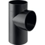 Geberit sort PEH grenrør med 75 mm diameter og 88 graders vinkel, til spildevandsinstallationer i bygninger.
