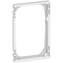 Teknisk monteringsramme til LK FUGA Slim designramme, der er nødvendig for montering af hvide 1½ modul rammer.