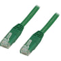 DELTACO U/UTP Cat6 patch kabel, halogenfri, 0,3 meter, grøn