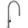 Hansgrohe Talis M54 210 kjøkkenarmatur, udtræk, C-tute, 1-greps, Krom