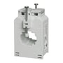 Carlo Gavazzi strømtransformator CTD-2X, 200/5 A og klasse 0,5, sett skrått forfra med tilkoblingene øverst.
