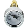 Danfoss termometer til A og B, G 3/4 x Rp 3/4, viser temperatur op til 80 grader Celsius på hvid baggrund.