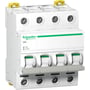 Schneider Electric iSW lastafbryder, 4-polet, 40A, 415V AC, hvid, isolationsbryder med tydelige ON/OFF mærkninger.