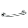 Grohe Essentials badekarsgreb i krom, 295 mm, med elegant, buet form og skjulte vægbeslag.