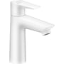 Hansgrohe Talis E 110 håndvaskarmatur i mat hvid finish, viser det stilrene og moderne design.