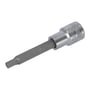 Bahco unbrakotopp med 1/2" firkant, 8 mm spiss og 120 mm lengde, vist skrått med mørk bit.
